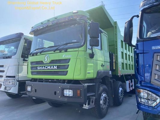 Camion benne poids lourd Shacman F3000 8x4 12 roues, capacité de charge 35-40 tonnes et volume de 25-30 m³