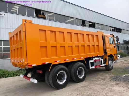 Camion benne Shacman F3000 avec moteur 400 CV et norme d'émission Euro 3, entraînement 6x4 pour exploitation minière intensive