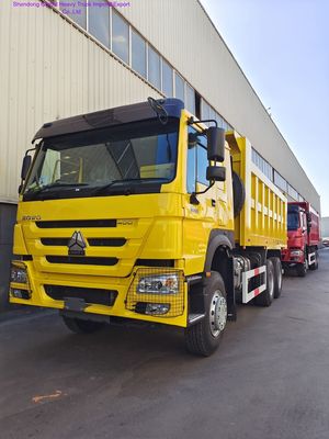 Camion de décharge HOWO lourd 400 ch 35-40 tonnes Capacité 8600 × 2300 × 1500 mm Boîte de chargement