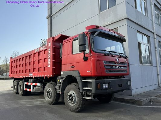 Shacman X3000 F3000 camion-chargeur avec une capacité de charge de 45 à 50 tonnes MAN 9.5T axe avant et 16T axe arrière lourd