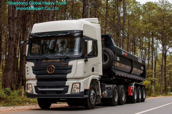 Chariot-tracteur lourd Shacman F3000 avec réservoir de carburant de 400 à 600 L et châssis durable pour le transport sur de longues distances