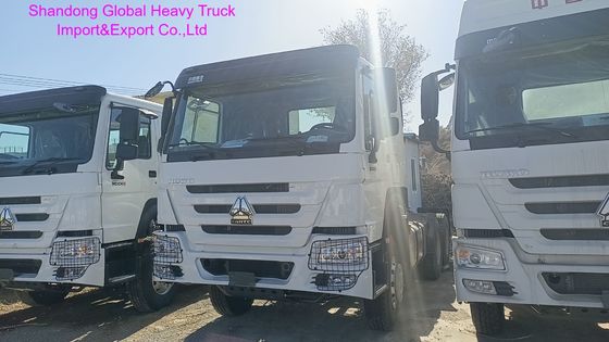 Camion tracteur LHD robuste à prix abordable, 6×4, avec moteur de 336 à 420 ch et transmission manuelle à 10/12 vitesses