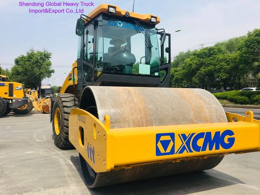 Compacteur officiel Chine 14 tonnes rouleau vibratoire auto-propulsé lourd Xs143j en Algérie