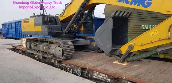 Excavatrice hydraulique sur chenilles de 33,5 tonnes de marque XCMG avec moteur haute performance pour applications intensives