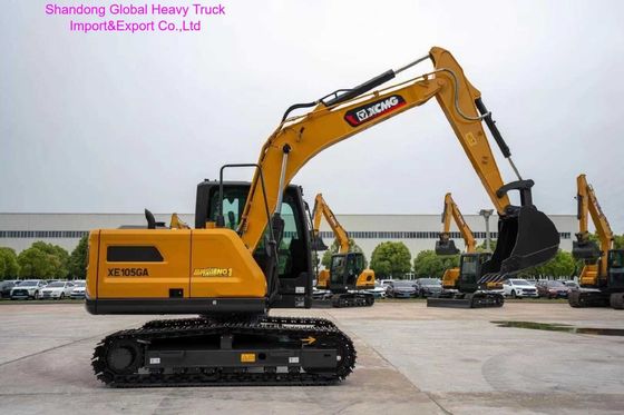 Vente à chaud machine à creuser 10,5 tonnes Excavateur à rampe Xe105ga avec bon filtre à carburant