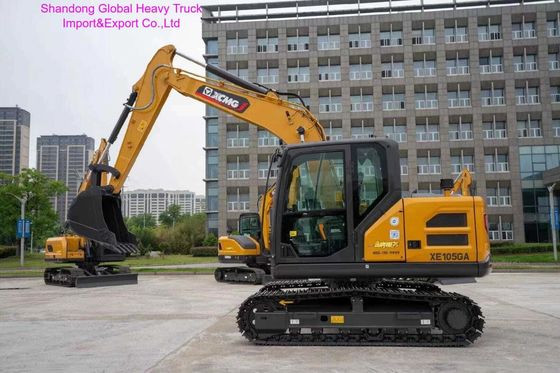 Vente à chaud machine à creuser 10,5 tonnes Excavateur à rampe Xe105ga avec bon filtre à carburant