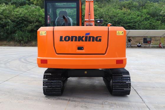 LONKING LG6075 Excavatrice hydraulique de 7,5 tonnes avec un seau de 0,25 à 0,30 m3 et un moteur puissant