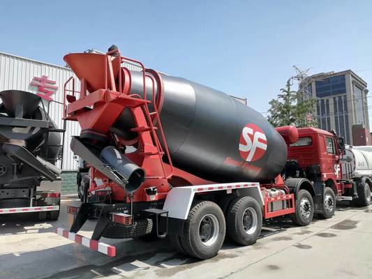 HOWO 8×4 camion mélangeur de béton de 12 m3 et châssis lourd pour les grands projets de construction