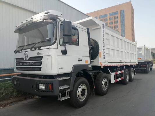 Nouveau Shacman F3000 8x4 camionneur lourd avec moteur de 420 chevaux et 40 tonnes de capacité de chargement