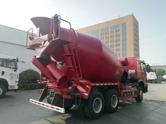 2026 Brand New HOWO Concrete Mixer Truck with 6x4 Drive Type, 8m³ - 12m³ Drum Capacity and 336-420 HP Engine Power for Construction in Nigeria