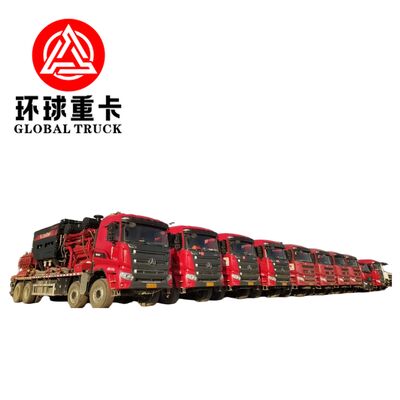 Camion de fracturation de champs pétrolifères de 2800 ch avec pompe à plongeur haute pression et configuration d'entraînement 8 × 6 pour le forage pétrolier