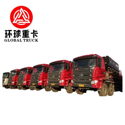 Camion de fracturation de champs pétrolifères Sinotruk HOWO, conforme à l'Euro 6, configuration 8×6 et pompe hydraulique haute pression