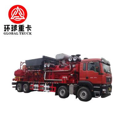 XYLC2500 camion de fracturation de champs pétrolifères 8×6 avec 2500 ch et 15 000 psi de pression pour l'extraction non conventionnelle de pétrole et de gaz