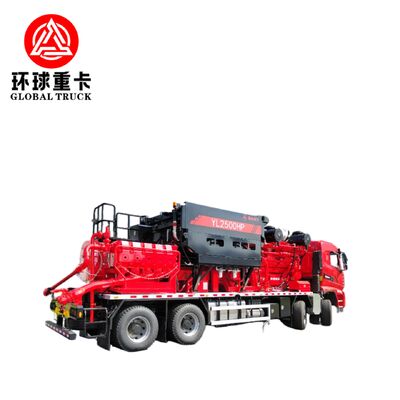 Unité de fracturation hydraulique de 2500 chevaux 8×6 avec une capacité de pression de 15 000 psi