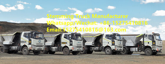 Hot Selling High efficiency Stemming Truck Hole filling vehicle GLOBAL-15 10/12/20 ton Multifunctional Mining Blast Hole service Mongolia Guinea Kazakhstan Uzbekistan Indonesia Congo MMU