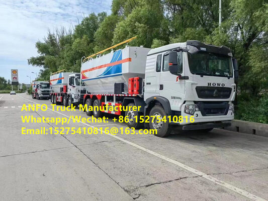 Érdénet Tavantoлгой 15T machine de mélange et de chargement sur place ANFO camion explosif Emulsion Blasting explosif mobile Unité de fabrication de mines de charbon de Mongolie