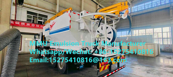 SINOTRUCK multifonctionnel HOWO 15/20/25/30Tonne émulsion de mélange et de chargeur Explosif en vrac ANFO camions mobiles explosifs Unité de fabrication de produits explosifs