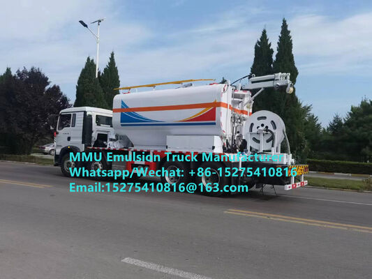 Vente chaude Durable HOWO 15T GLOBAL-BCRH-15 camion de chargement d'explosifs en vrac à mélange sur site service de dynamitage pour mines en Mongolie, Kazakhstan, Ouzbékistan, Indonésie, Congo, RDC, Guinée MMU
