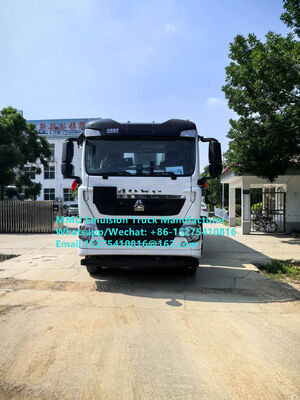 Camion malaxeur et chargeur intelligent HOWO 15T BCRH-15 de bonne qualité pour le site, camion de chargement d'explosifs en vrac pour le service de dynamitage minier en Mongolie, Kazakhstan, Ouzbékistan, Indonésie, Congo, RDC, Guinée, Tanzanie MMU