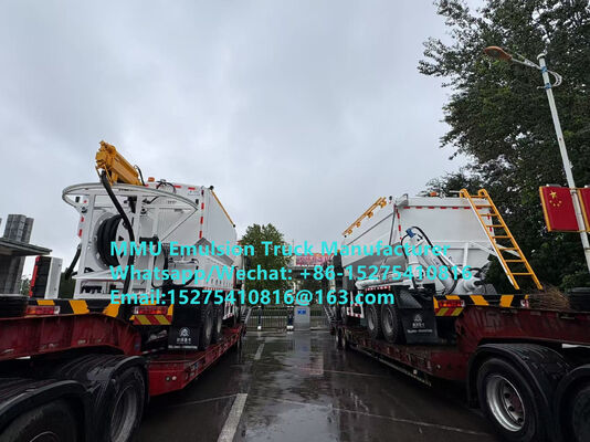 Chine Première place HOWO 20Ton BCRH-20 machine de mélange et de chargement émulsion Camion d'explosifs en vrac Mongolie Mines Blast unité de fabrication d'explosifs mobiles Kazakhstan Ouzbékistan Indonésie Congo RDC MEMU MMU