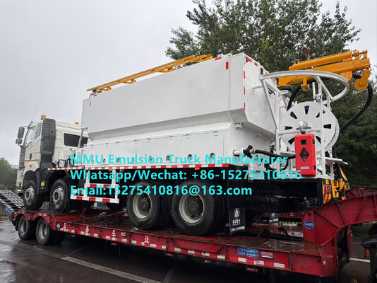 Multifunctional HOWO 20Ton BCRH-20 mixing and charging machine emulsion Bulk explosive truck Mongolia Mines Blast mobile explosive Manufacturing Unit Kazakhstan Uzbekistan Indonesia Congo DRC MEMU MMU