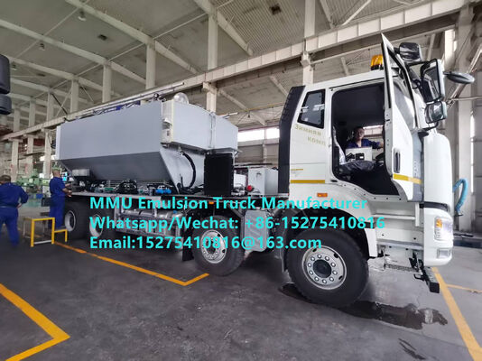 Multifunctional HOWO 20Ton BCRH-20 mixing and charging machine emulsion Bulk explosive truck Mongolia Mines Blast mobile explosive Manufacturing Unit Kazakhstan Uzbekistan Indonesia Congo DRC MEMU MMU