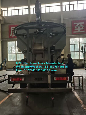 Chine Première place HOWO 20Ton BCRH-20 machine de mélange et de chargement émulsion Camion d'explosifs en vrac Mongolie Mines Blast unité de fabrication d'explosifs mobiles Kazakhstan Ouzbékistan Indonésie Congo RDC MEMU MMU