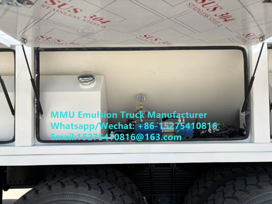CAMION CHARGEUR D'ÉMULSION SHACMAN 20/25 TONNES POUR LE TRANSPORT D'EXPLOSIFS EN VRAC À BASE D'ÉMULSION DANS DES FORAGES HUMIDES OU SECS Russie, Kazakhstan, Ouzbékistan, Indonésie, CONGO RDC, Zambie, Zimbabwe, Tanzanie, Ghana, Guinée