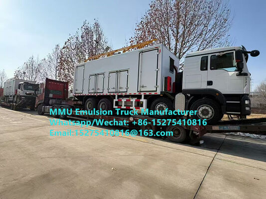 EXCELLENTE QUALITÉ ET SÉCURITÉ DE TIR 20 TONNES CAMION-ENGIN POUR EXPLOSIFS EN VRAC À BASE D'ÉMULSION POUR FORAGES HUMIDES OU SECS MONGOLIE, KAZAKHSTAN, OUZBÉKISTAN, INDONÉSIE, CONGO RDC, ZAMBIE, TANZANIE, GUINÉE
