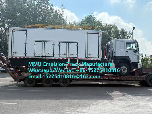 EXCELLENTE QUALITÉ ET SÉCURITÉ DE TIR 20 TONNES CAMION-ENGIN POUR EXPLOSIFS EN VRAC À BASE D'ÉMULSION POUR FORAGES HUMIDES OU SECS MONGOLIE, KAZAKHSTAN, OUZBÉKISTAN, INDONÉSIE, CONGO RDC, ZAMBIE, TANZANIE, GUINÉE