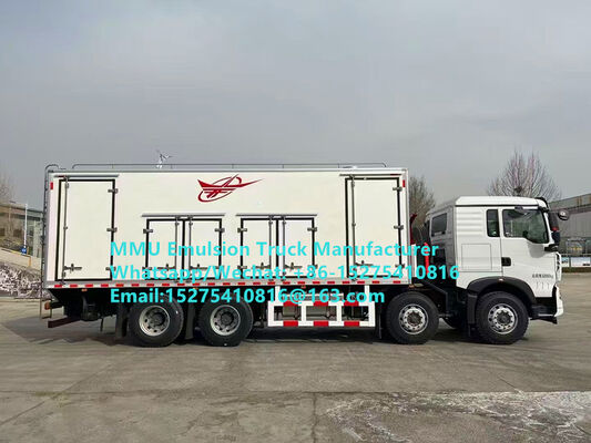 ORICA 20/25 TONS MÉXIONNEMENT ET CHARGEMENT EMULSION EXPLOSIVES en vrac VÉHIcule de camion pour les trous de soufflage humides ou secs Chargement rapide et efficace pour les opérations à grande échelle réduisant les temps d'arrêt et améliorant la productivité