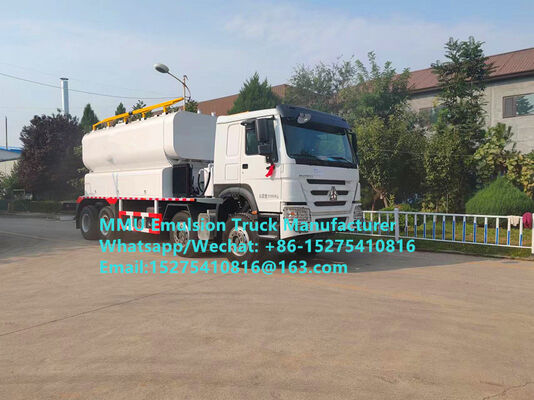 BRAND NEW HOWO 20/25TON MÉXION ET CHARGE EMULSION BULKMASTER EXPLOSIVES Véhicule pour les trous de soufflage humides ou secs pour le chargement de précision et les données d'explosion en temps réel Russie, Kazakhstan, Ouzbékistan, Indonésie