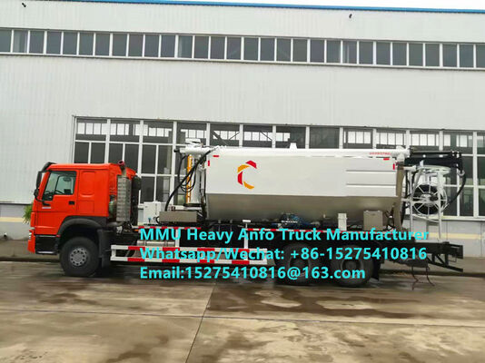 Mélangeur et chargeur sur site Explosifs à base d'huile d'ammonium lourd multifonctionnel Camion 15/20/25Ton Émulsion lourde Camion ANFO MMU MEMU Pour la Mongolie RDC CONGO PERU Ghana Service de soufflage minier