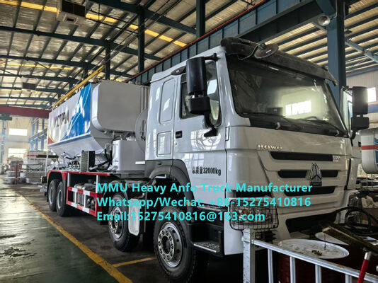 Mélange de sécurité et chargement d'explosifs multifonctionnels à base d'huile d'ammonium lourd Camion 15/20/25 tonnes Camion ANFO à émulsion lourde MMU MEMU Russie/Kazakhstan/Ouzbékistan/Indonésie/Guinée Service de dynamitage minier