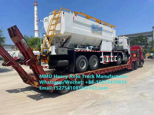 Mélange de résidus explosifs faibles et chargement d'explosifs multifonctionnels à base d'huile d'ammonium lourd Camion Camion ANFO à émulsion lourde de 15/20/25 tonnes Zambie/Zimbabwe/Tanzanie/Ghana/Guinée/Pérou Service de dynamitage minier