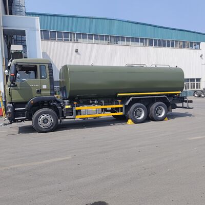 Camion-citerne d'eau HOWO TX 6 × 4 avec pompe à eau centrifuge haute pression d'une capacité de 15 à 20 CBM et corps de réservoir renforcé pour la suppression de la poussière et le nettoyage municipal