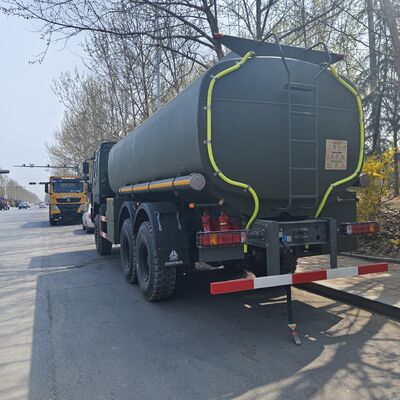 HOWO 6×6 Fuel Tanker Truck with 20T Payload and Euro 2 Emission Standard for Tough Operations
