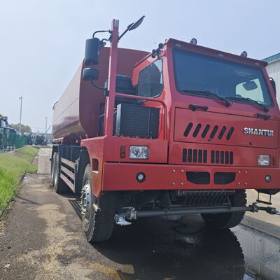 Heavy Duty Shantui 6×4 Mining Water Sprinkler Truck with 20T Payload and Carbon Steel Tank