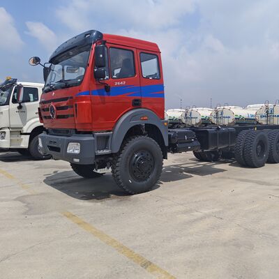 BEIBEN 2648 8×4 camion-décharge minier avec moteur WEICHAI de 480 chevaux et charge utile de 40 à 50 tonnes pour l'exploitation minière lourde