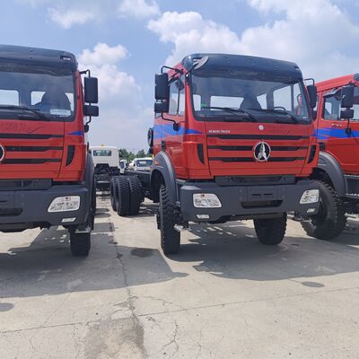 BEIBEN 2642 8×4 camions de décharge de mines lourds avec moteur WEICHAI de 420 ch et charge utile de 35-45 tonnes pour l'exploitation minière et la carrière