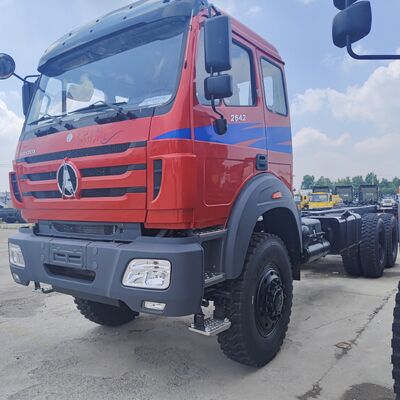 BEIBEN 2642 8×4 camions de décharge de mines lourds avec moteur WEICHAI de 420 ch et charge utile de 35-45 tonnes pour l'exploitation minière et la carrière