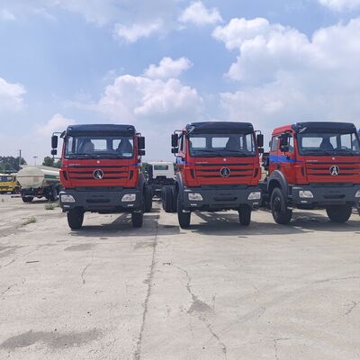 BEIBEN 2642 8×4 camions de décharge de mines lourds avec moteur WEICHAI de 420 ch et charge utile de 35-45 tonnes pour l'exploitation minière et la carrière