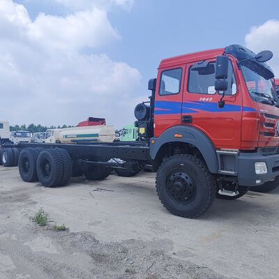 BEIBEN 2642 6×4 camionneur de décharge lourd avec moteur WEICHAI de 420 ch et charge utile de 25-35 tonnes pour l'exploitation minière et la construction