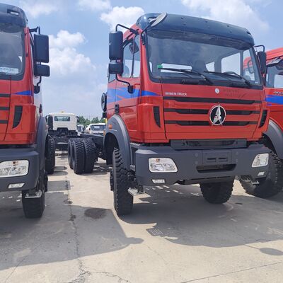 BEIBEN 2638 6×4 camions-décharge de mines lourds avec moteur WEICHAI de 380 chevaux et charge utile de 25-35 tonnes pour les opérations minières