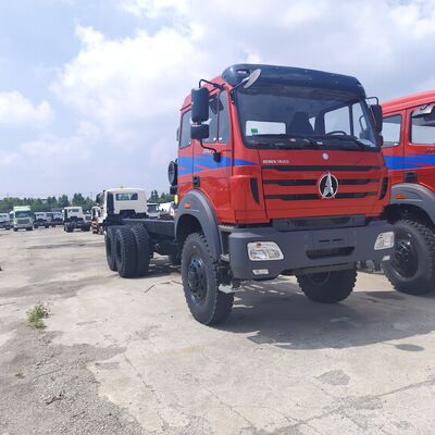 BEIBEN 2642 6×6 camion-décharge minier avec moteur WEICHAI de 420 chevaux et charge utile de 30 à 40 tonnes pour l'exploitation minière lourde