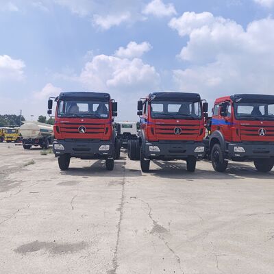 BEIBEN 2638 6×4 camions-décharge de mines lourds avec moteur WEICHAI de 380 chevaux et charge utile de 25-35 tonnes pour les opérations minières