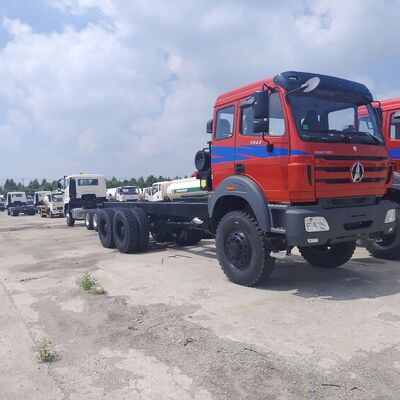 BEIBEN 2648 6×4 Camion-benne minier robuste avec moteur WEICHAI 480HP et charge utile de 30 à 40 tonnes pour le transport du cuivre et du cobalt