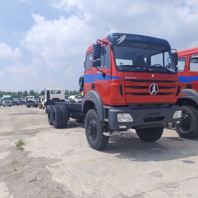 BEIBEN 2642 6×4 camionneur de décharge lourd avec moteur WEICHAI de 420 ch et charge utile de 25-35 tonnes pour l'exploitation minière et la construction