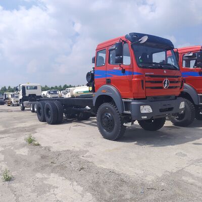 BEIBEN 2642 6×6 camion-décharge minier avec moteur WEICHAI de 420 chevaux et charge utile de 30 à 40 tonnes pour l'exploitation minière lourde