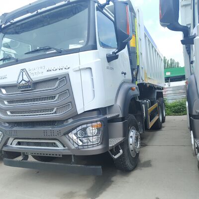 Camion-benne minier HOWO NX 6 × 4 avec moteur de 400 CV et benne basculante en forme de U pour le transport intensif